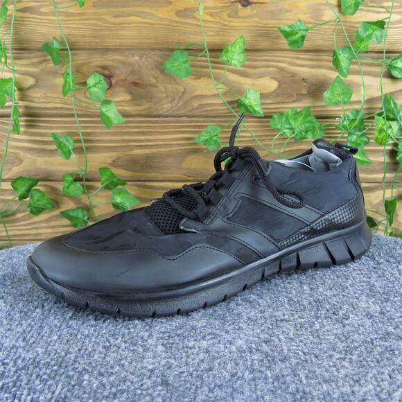 Zara Men's Sneaker Black Synthetic Size 43 Medium Gently‎ Used 2025 - Picture 1 of 6